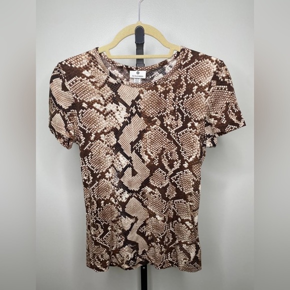 Altuzarra for Target Women Snakeskin stretch T-Shirt - Picture 1 of 4